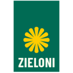 logo_ZIELONI - zielone tło